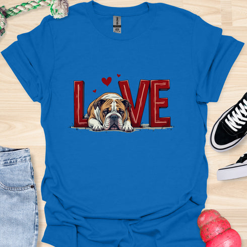 Love is a four legged word - V2 - The Pouter T-Shirt